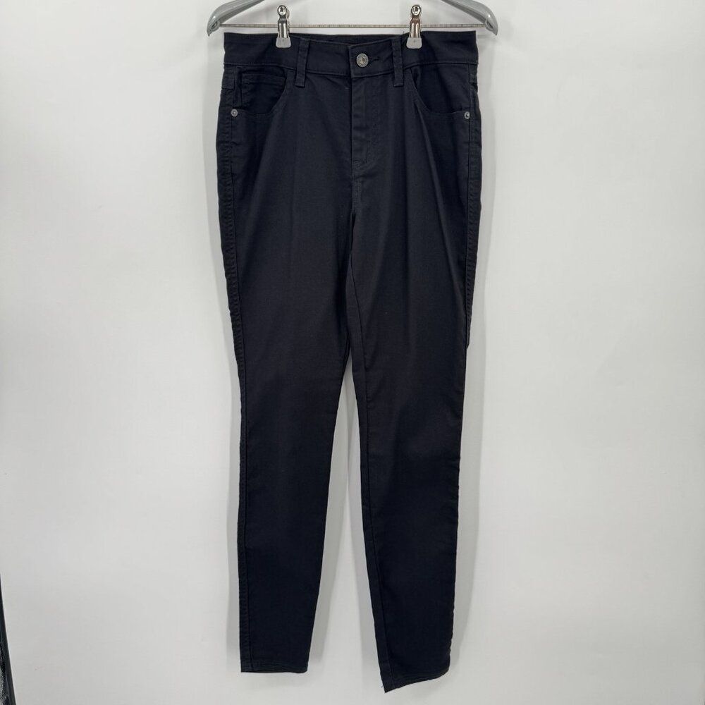 Prana Women's Oday Skinny Jeans 4/27 30" Inseam Black Casual Pants W4318RG25 PO